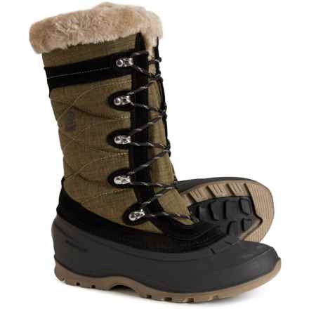 Kamik Snovalley 4 Pac Boots - Waterproof, Insulated (For Women) in Dark Olive