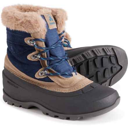 Kamik Snovalley 5 Snow Boots - Waterproof, Insulated, Suede (For Women) in Navy