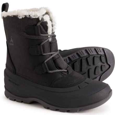 Kamik Snowgem Pac Boots - Waterproof, Insulated (For Women) in Black