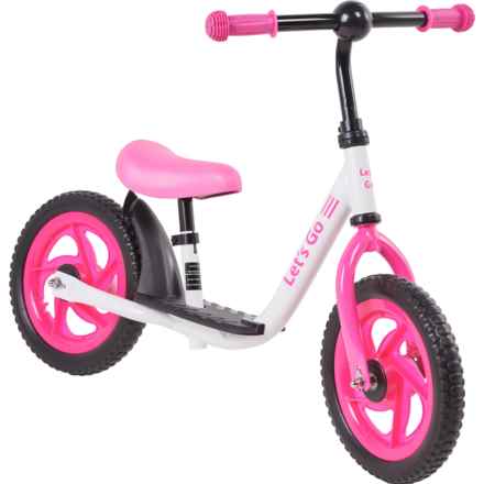 KAN-I Let’s Go Balance Bike (For Boys and Girls) in Pink