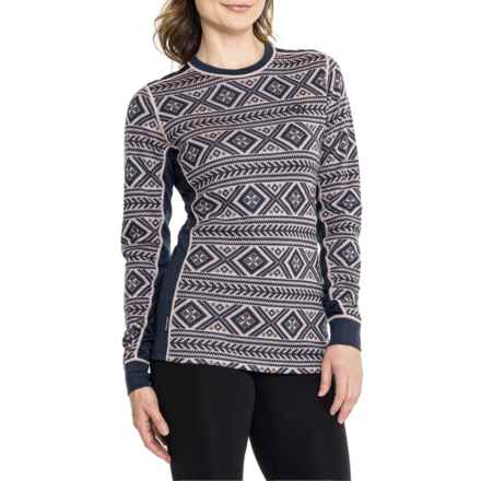 Kari Traa Floke Base Layer Top - Merino Wool, Long Sleeve in Roya