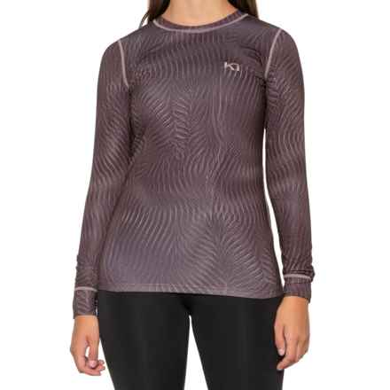 Kari Traa Fryd Lightweight Base Layer Top - Long Sleeve in Syrup