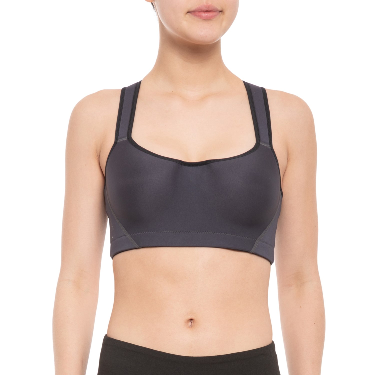 high back sports bra