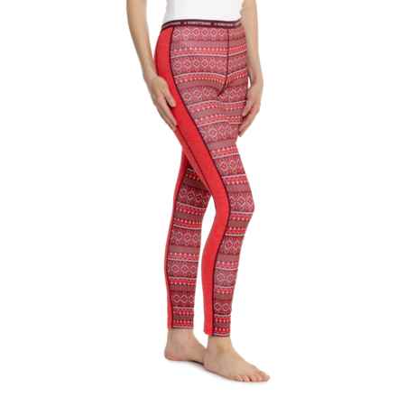 Kari Traa Lune Base Layer Leggings in Heat