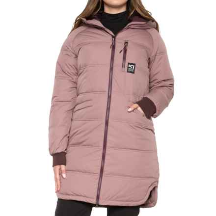 Kari Traa Rongve Down Parka - Insulated in Taupe