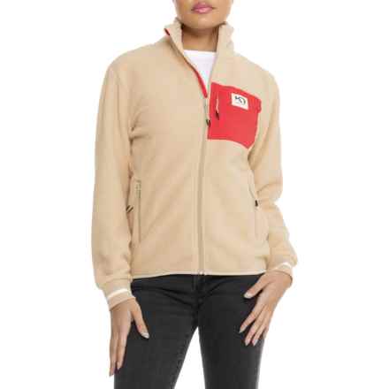 Kari Traa Rothe Midlayer Jacket in Oat