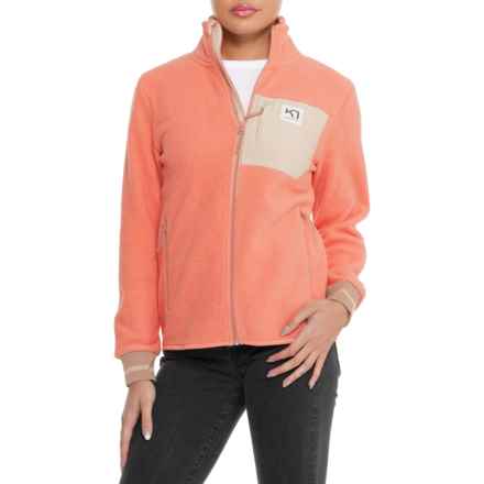 Kari Traa Rothe Midlayer Jacket in Peach