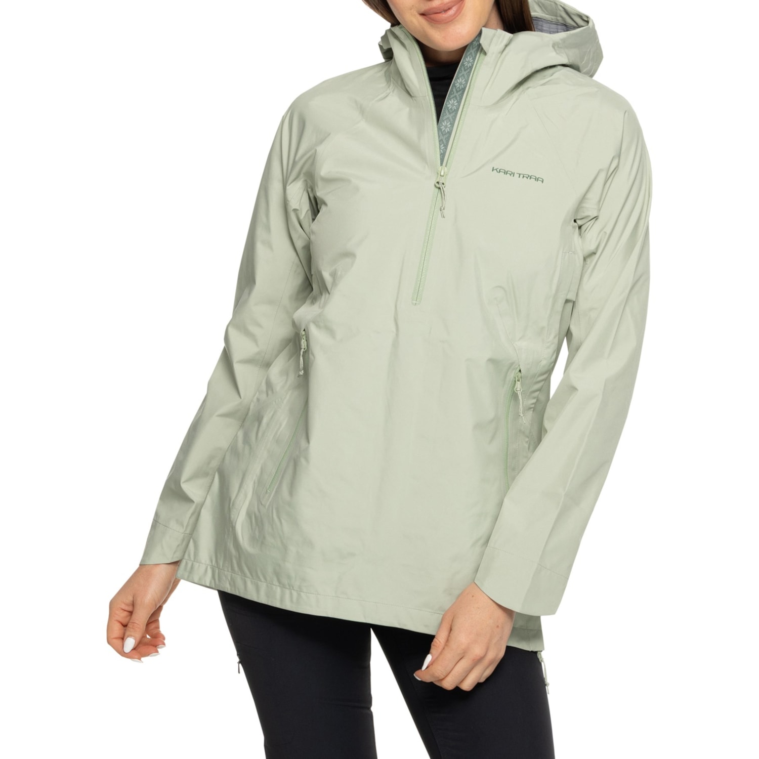 Kari Traa Sanne 3 L Anorak Jacket - Waterproof, Zip Neck - Save 63%