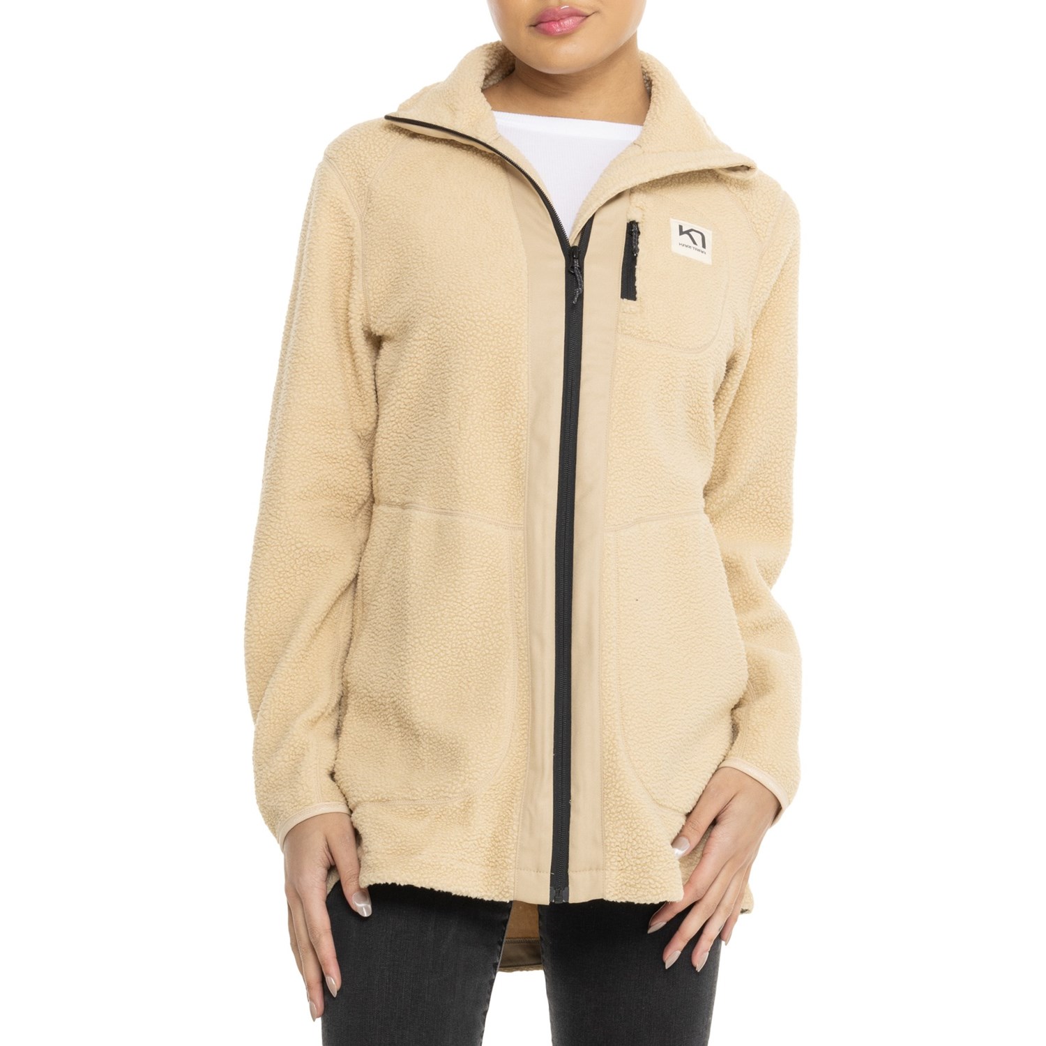 Kari Traa Sanne Pile Fleece Jacket - Save 53%