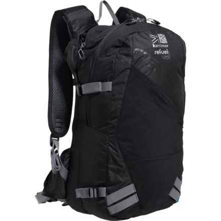 Karrimor ReFuel 15+2 Hydration Pack - 68 oz. Reservoir, Black in Black