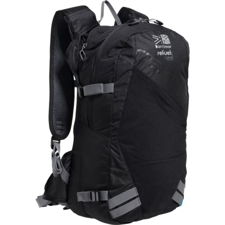 Karrimor ReFuel 15+2 L Hydration Pack - 68 oz. Reservoir, Black in Black