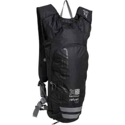 Karrimor ReFuel 2+2 2 L Hydration Pack - 68 oz., Black in Black