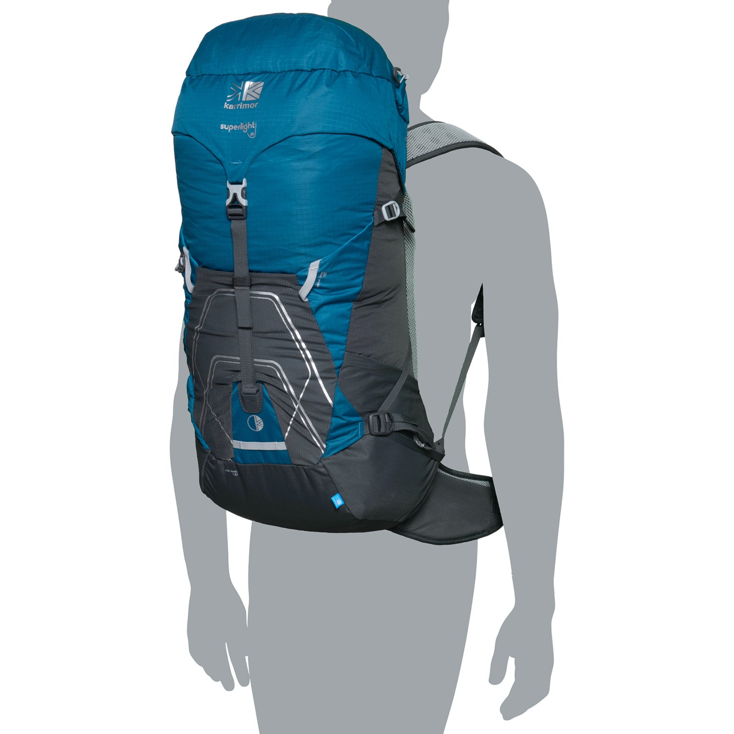 Karrimor Superlight 30 L Backpack - Lyons-Asphalt - Save 33%