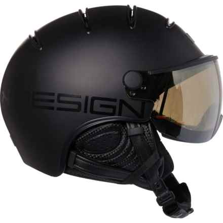 Kask Class Shadow Ski Helmet with Mirror Visor (For Men and Women) in Black