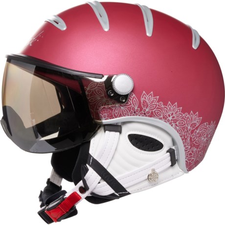 Kask Elite Pizzo Ski Helmet (For Women) in Cherry