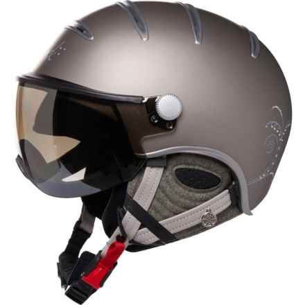 Kask Lifestyle Libellula Ski Helmet with Mirror Visor (For Women) in Platinum