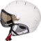 Kask Lifestyle Libellula Ski Helmet with Mirror Visor (For Women) in White