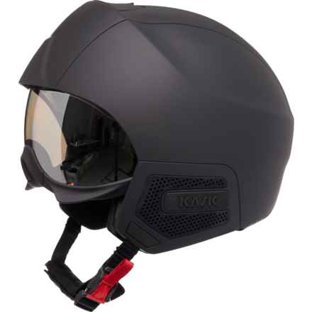 Kask Stealth Ski Helmet with Mirror Visor in Black Matt