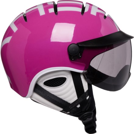 Kask Style Ski Helmet in Fuchsia/White