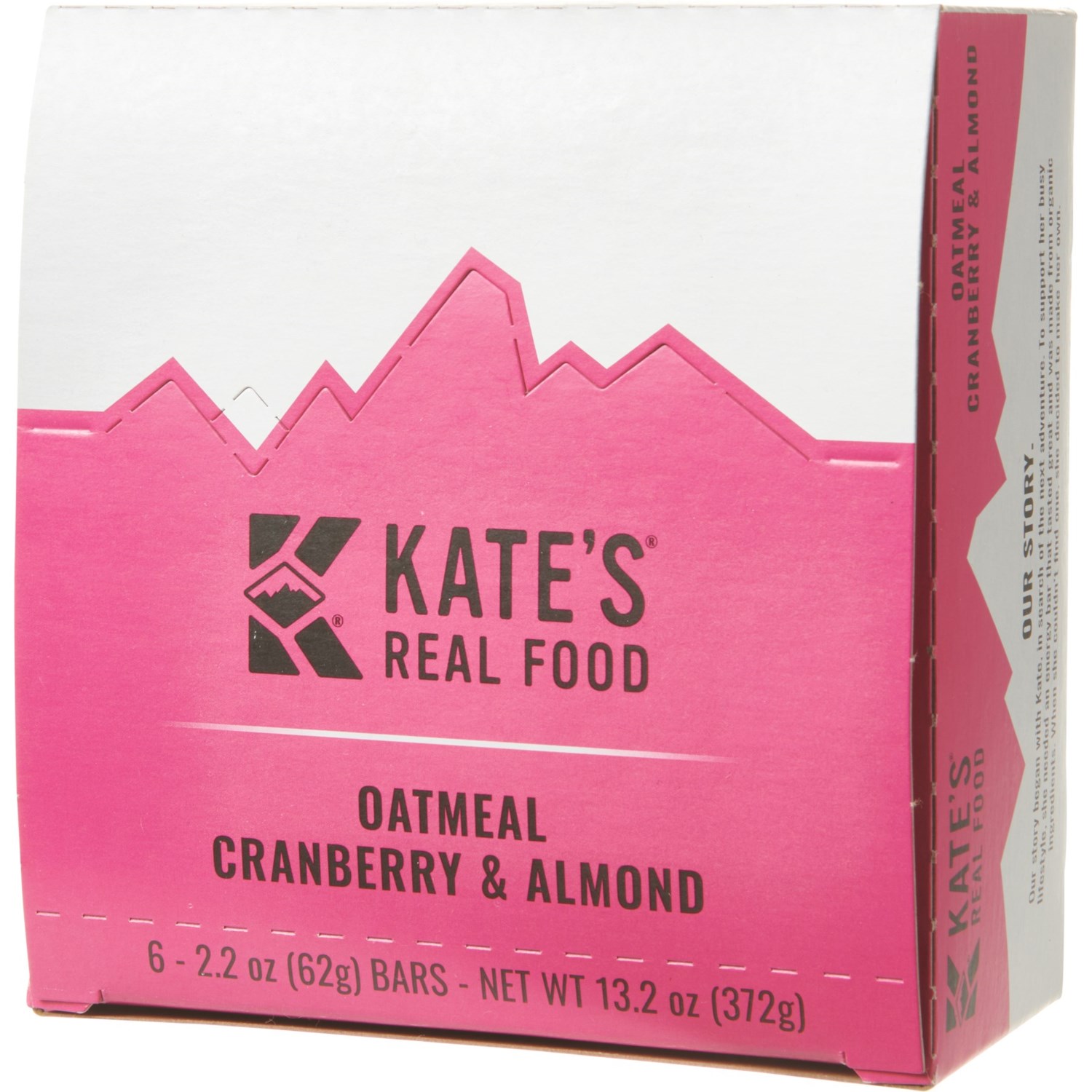 Kate's Real Food Oatmeal Cranberry Almond Bars 6Count Save 33