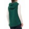 651DC_2 Kavu Jade Vesty Fleece Hooded Vest (For Women)