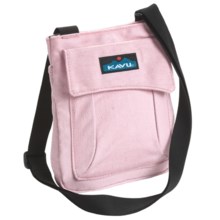 Kavu Mini Keeper Purse - Cotton Canvas in Pink - Closeouts