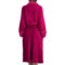 9666Y_2 KayAnna Plush Wrap Robe - Velour, Long Sleeve (For Women)