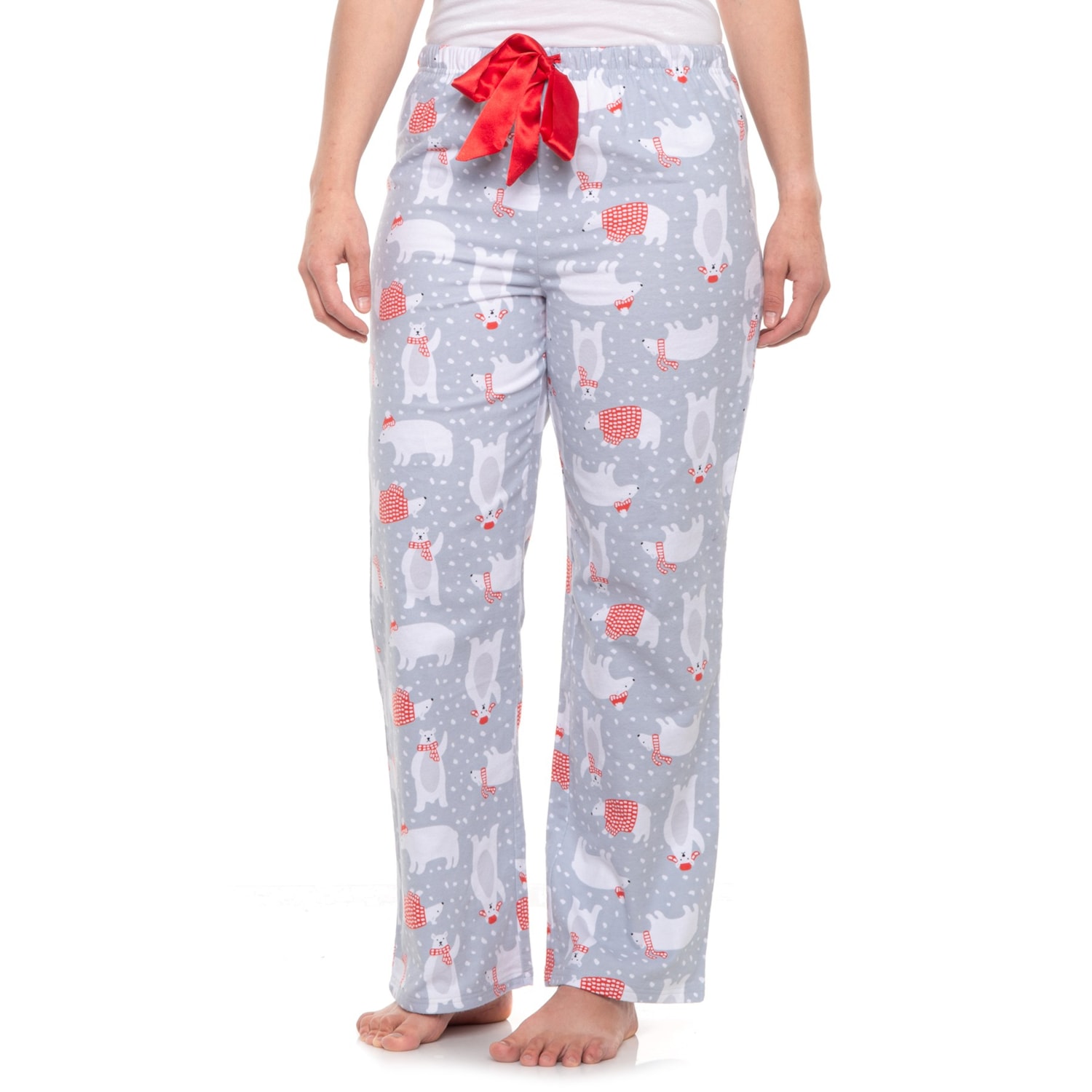 KayAnna Polar Bear Flannel Sleep Pants 
