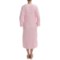 9666V_2 KayAnna Powder Velour Robe - Full Zip, Long Sleeve (For Women)