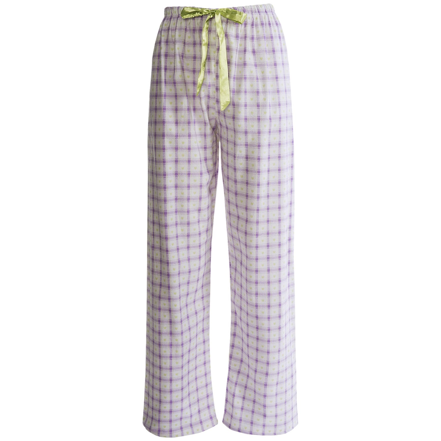 KayAnna Printed Flannel Pajama Bottoms - Cotton (For Women) - Save 40%