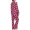 6388X_3 KayAnna Printed Flannel Pajama Set - Cotton, Long Sleeve (For Women)