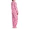 6388X_4 KayAnna Printed Flannel Pajama Set - Cotton, Long Sleeve (For Women)
