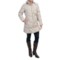 9008A_3 KC Collection Hooded Quilted Coat (For Women)