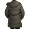 9007Y_2 KC Collection Hooded Quilted Coat - Insulated (For Plus Size Women)