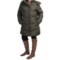 9007Y_3 KC Collection Hooded Quilted Coat - Insulated (For Plus Size Women)