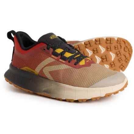 Keen 450 Dirt Hiking Shoes (For Men) in Safari/Red Ochre