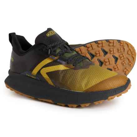 Keen 450 Dirt Hiking Shoes - Waterproof (For Men) in Lemon Curry/Black