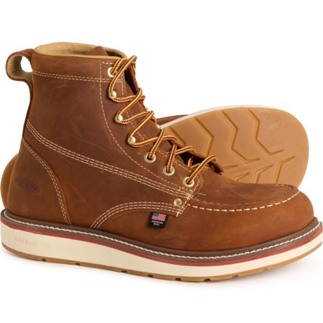 Keen 6” Liberty Soft-Toe Boots (For Men) Save 54%