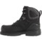 2MDHA_4 Keen 6” Philadelphia Leather Work Boots - Waterproof, Composite Safety Toe, Wide Width (For Men)
