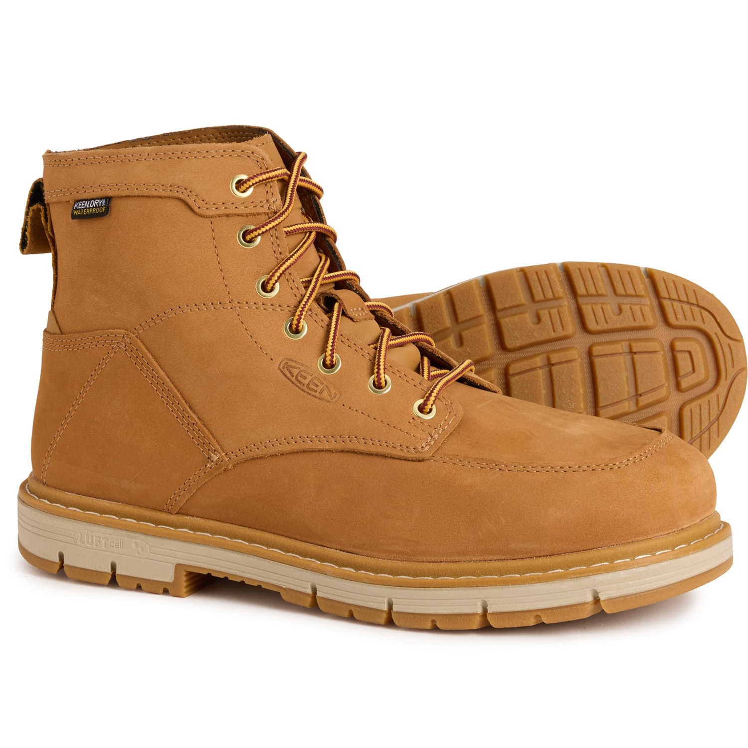 【未使用】KEEN WINTERPORT II 28cm Keen 6” San Jose Work Boots (For Men) - Save 47%