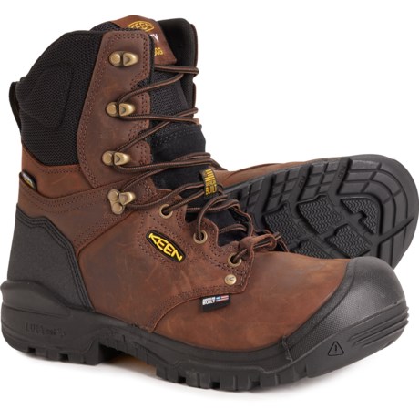 Keen 8 Independence Soft Toe Work Boots For Men Save 27