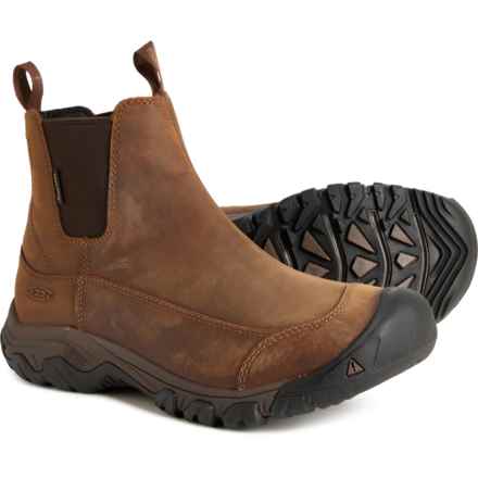 Keen Anchorage III Boots - Waterproof, Insulated, Nubuck (For Men) in Dark Earth/Mulch