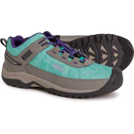 Keen Big Girls Targhee Sport Hiking Shoes in Waterfall/Vapor