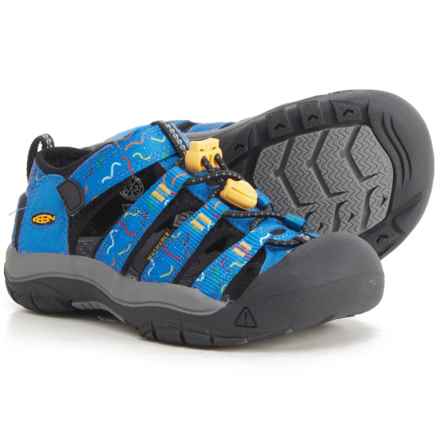 Keen Boys Newport H2 Sandals in Austern/Black