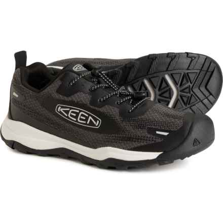 Keen Boys Wanduro Speed Hiking Shoes in Black/Vapor
