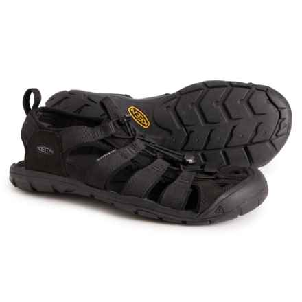 Keen Clearwater CNX Sport Sandals (For Men) in Triple Black