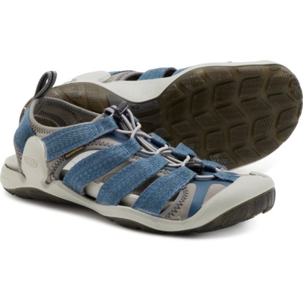 Keen CNX II Sport Sandals - Waterproof (For Men) in Midnight Navy/Real Teal