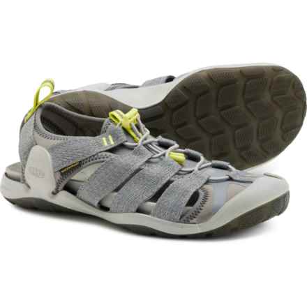 Keen CNX II Sport Sandals - Waterproof (For Men) in Steel Grey/Evening Primrose
