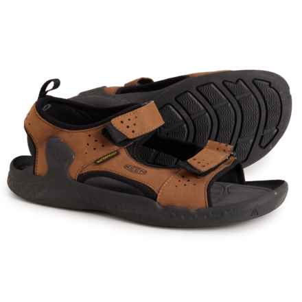 Keen Drift Creek Two-Strap Sandals (For Men) in Bison/Black