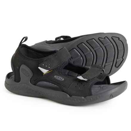 Keen Drift Creek Two-Strap Sandals (For Men) in Black/Steel Grey